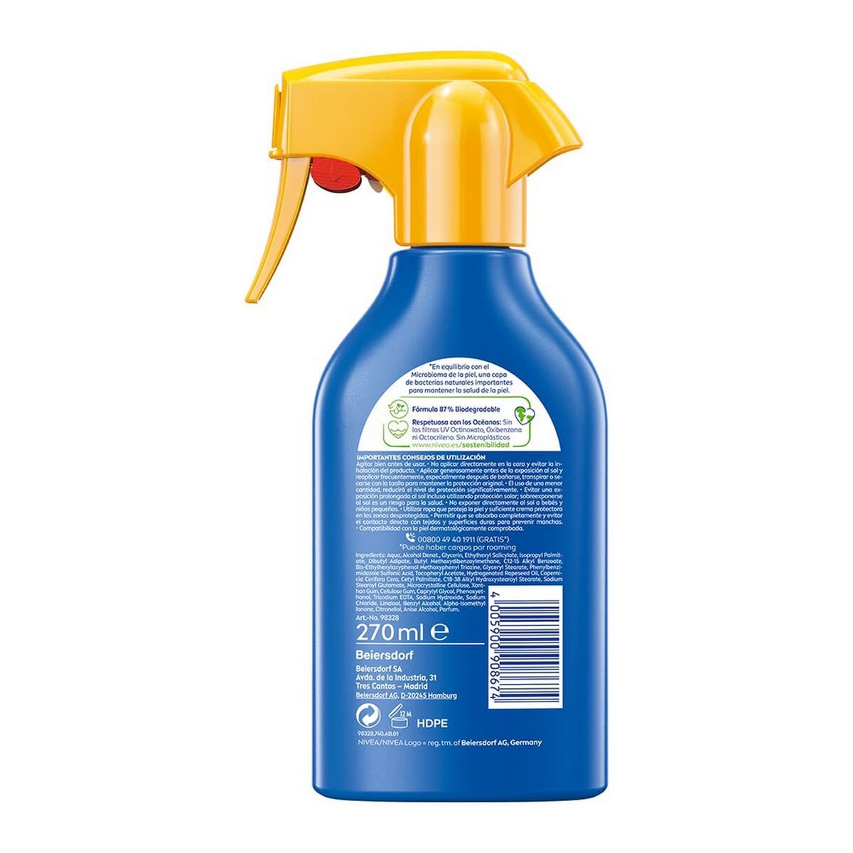 Spray solskydd Nivea Sun Hidrata Spf 20 270 ml Solbränna